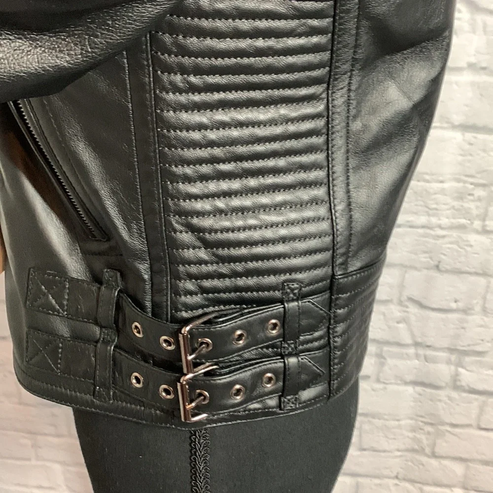 Bally leather biker jacket - Picture 6 of 12